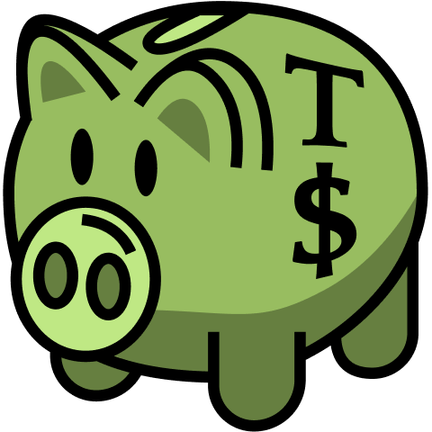 TinyMoney pig logo