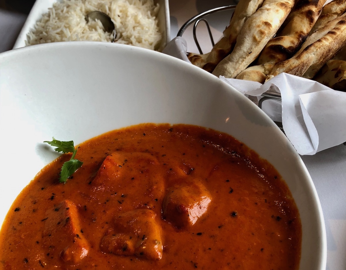 indian food at copper in charlotte
