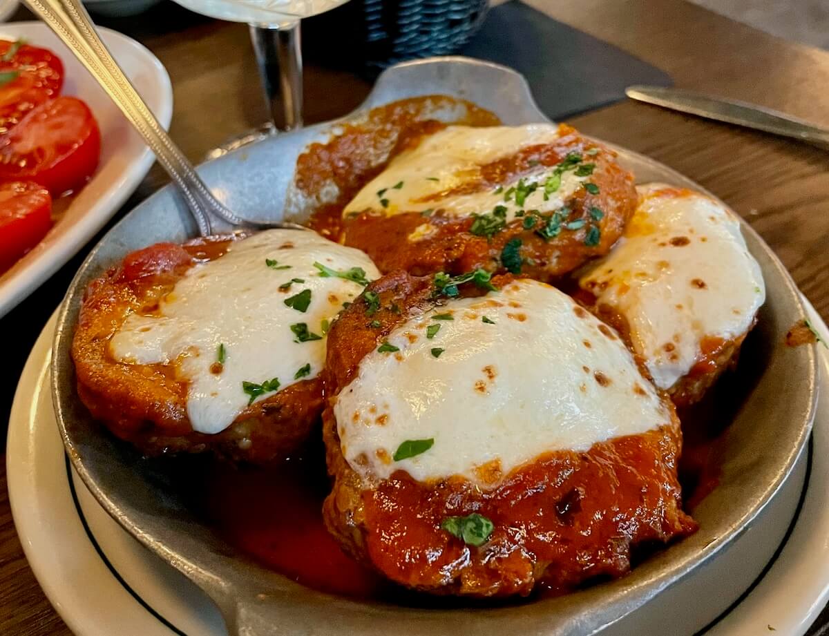 meatballs at little mamas